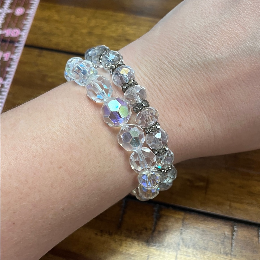 Set Of 2 Stretch Bracelets
